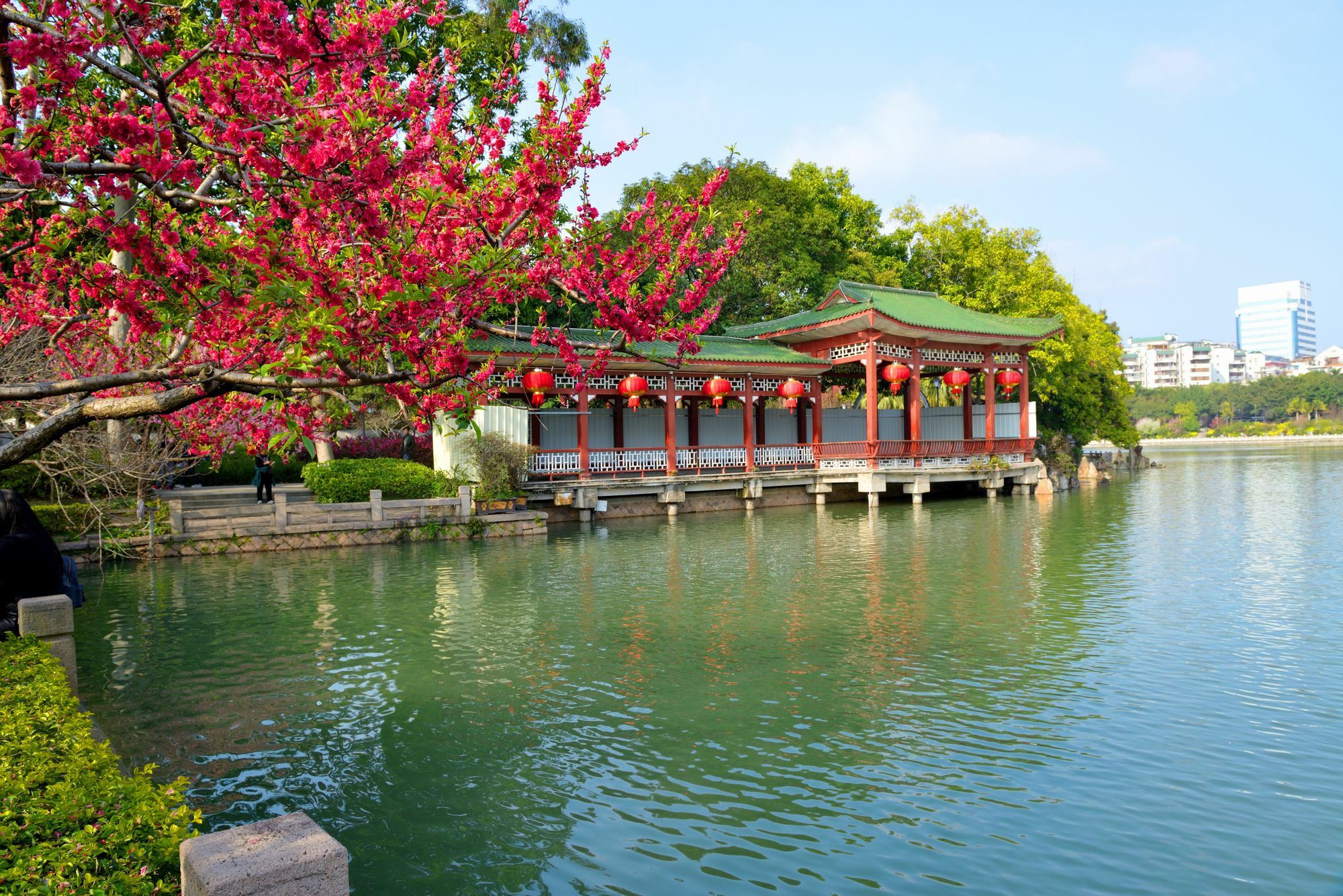 Fuzhou Lakeside Hotel Exterior foto